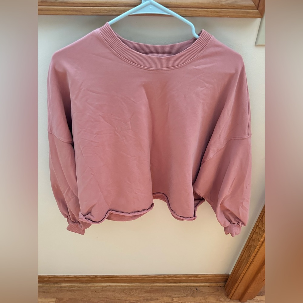 Lululemon cropped long sleeve